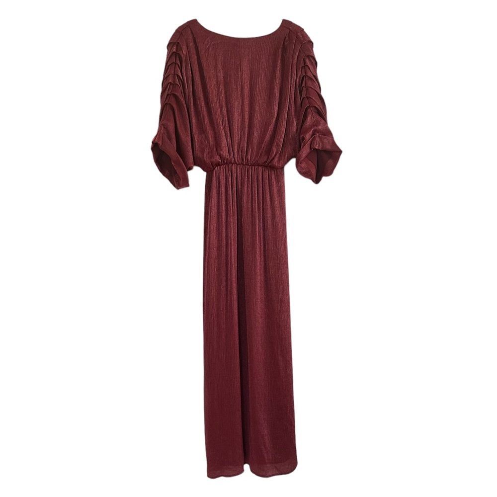 House Of Harlow X Revolve Rhea Maxi Dress Raspberry Red Size S - Picture 5 of 10
